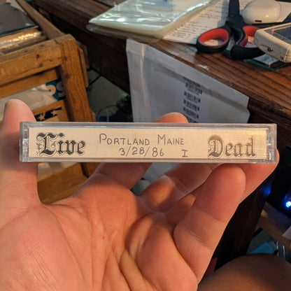 The Grateful Dead -  3/28/86 Cumberland County Civic Center (Bootleg Cassette)