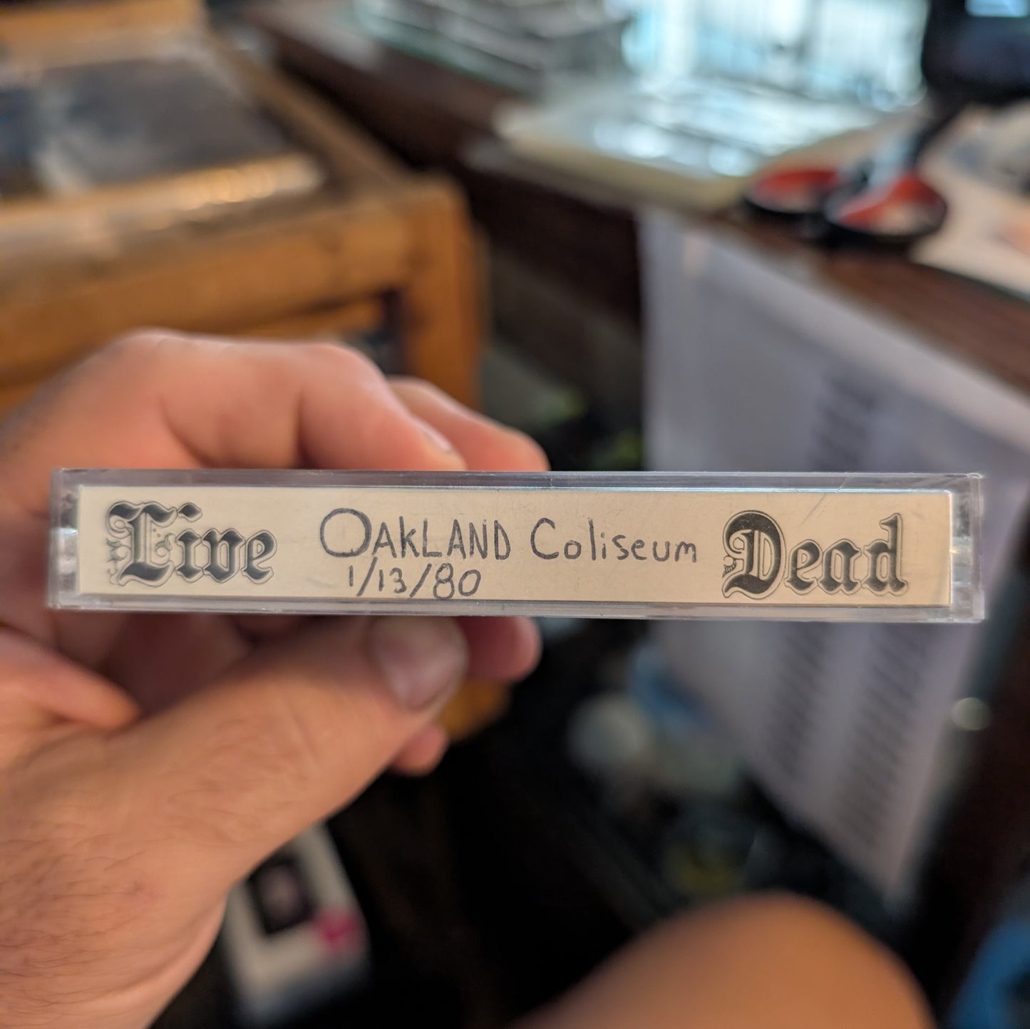 The Grateful Dead - 1/13/80 Oakland-Alameda County Coliseum (Bootleg Cassette)
