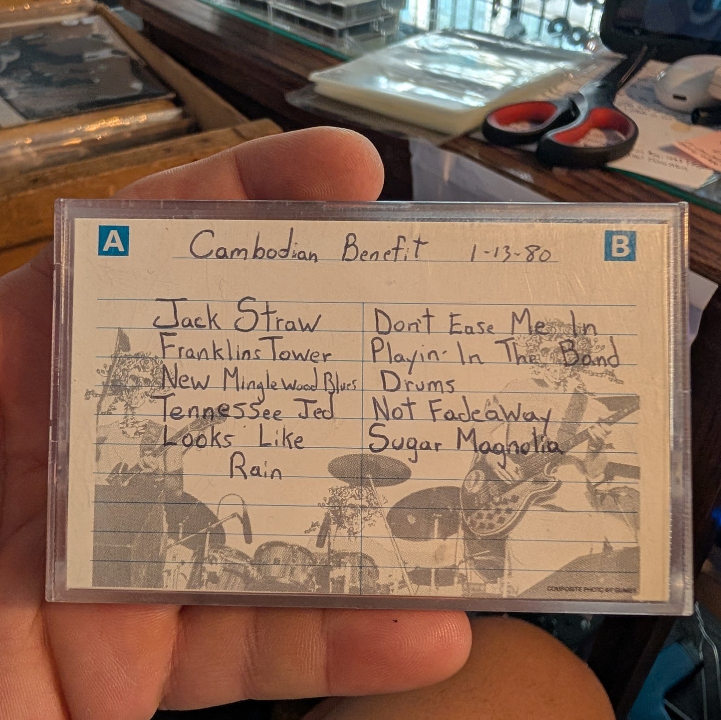 The Grateful Dead - 1/13/80 Oakland-Alameda County Coliseum (Bootleg Cassette)