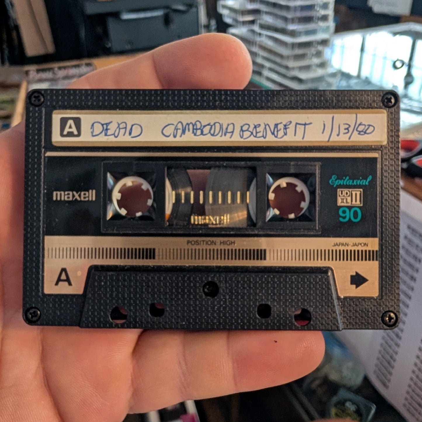 The Grateful Dead - 1/13/80 Oakland-Alameda County Coliseum (Bootleg Cassette)