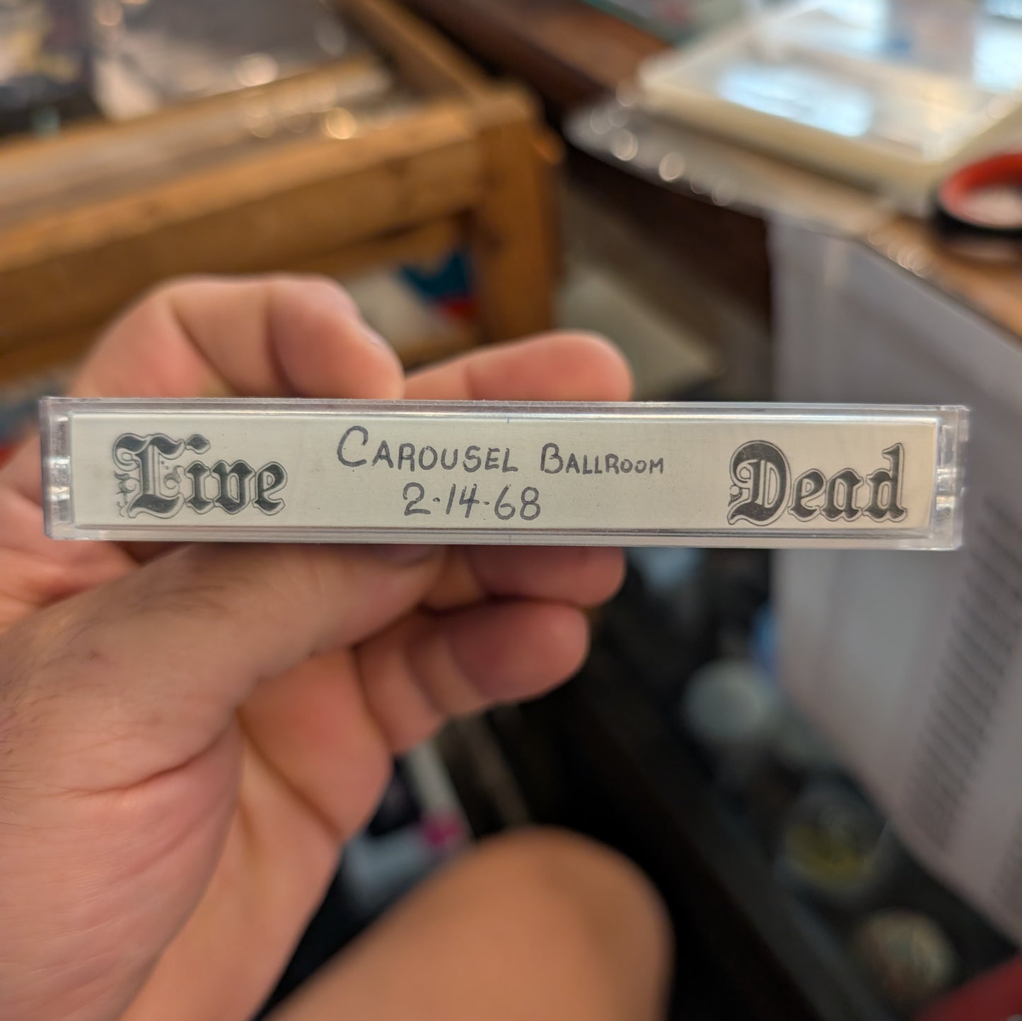 The Grateful Dead - 2/14/68 Carousel Ballroom (Bootleg Cassette)