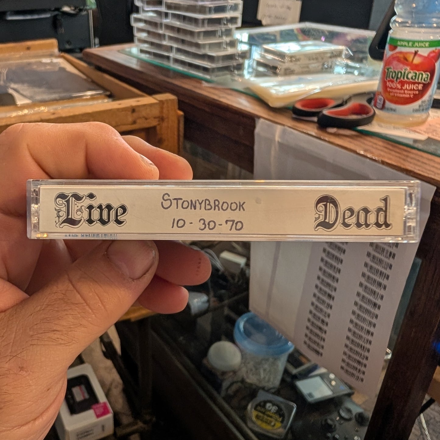 The Grateful Dead - 10/30/70 Pritchard Gym, S.U.N.Y.(Bootleg Cassette)