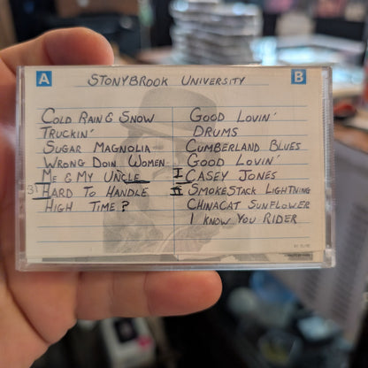 The Grateful Dead - 10/30/70 Pritchard Gym, S.U.N.Y.(Bootleg Cassette)
