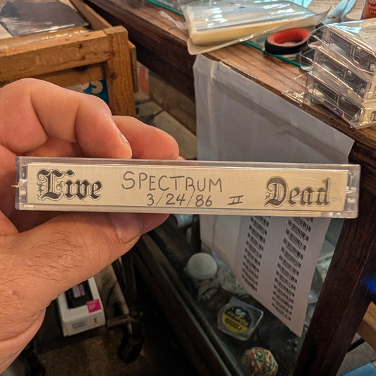The Grateful Dead -  3/24/86 The Spectrum II (Bootleg Cassette)