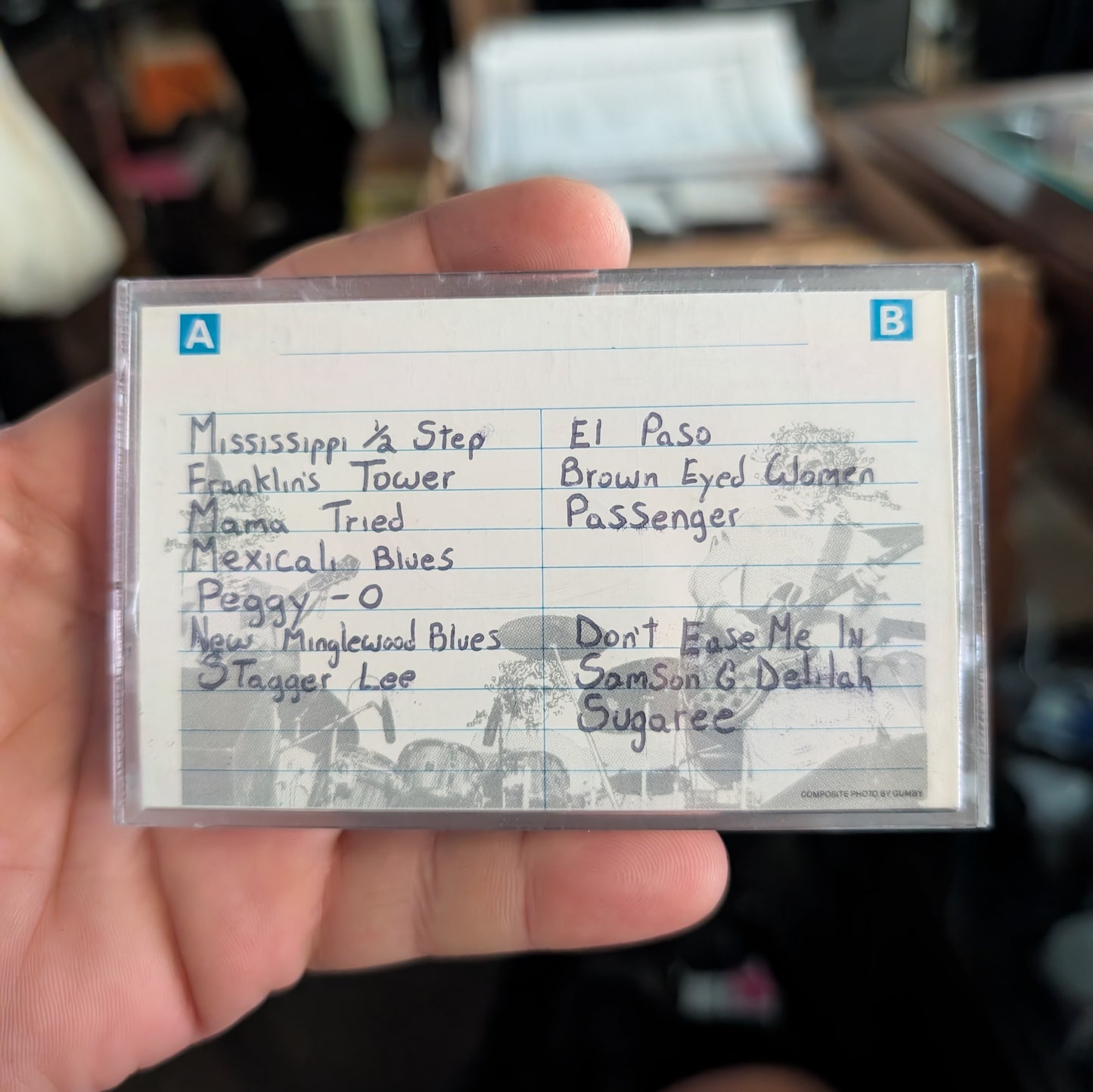 The Grateful Dead - 7/01 Seattle Center Coliseum Seattle (Bootleg Cassette)