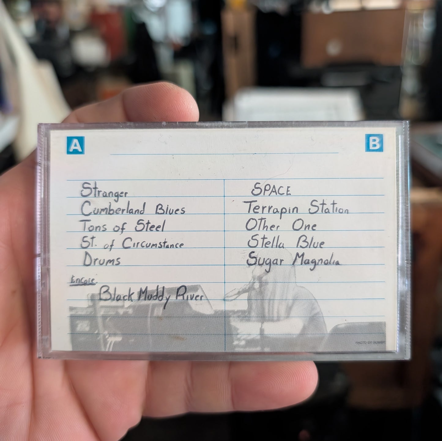 The Grateful Dead - 4/06/87 Meadowlands Arena (Byrne Arena) East Rutherford (Bootleg Cassette)