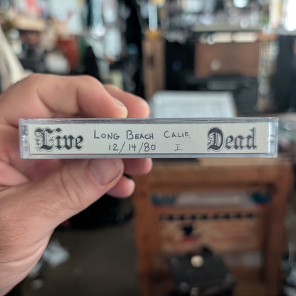 The Grateful Dead - 12/14/80 Long Beach Arena Long Beach (Bootleg Cassette)