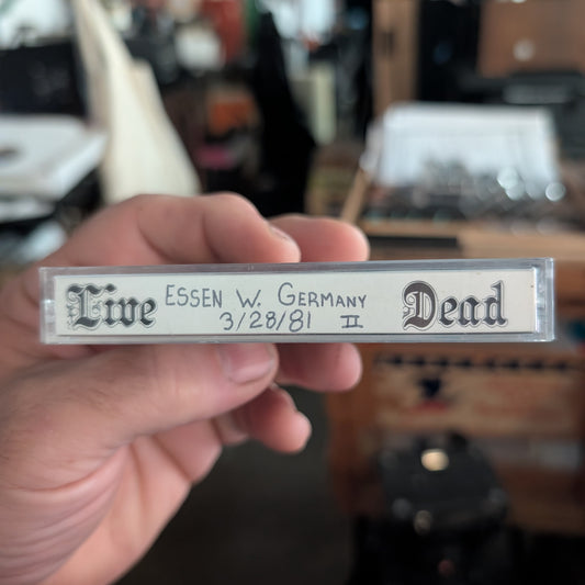 The Grateful Dead - 3/28/81 Gruga Halle Essen, Germany (Bootleg Cassette)