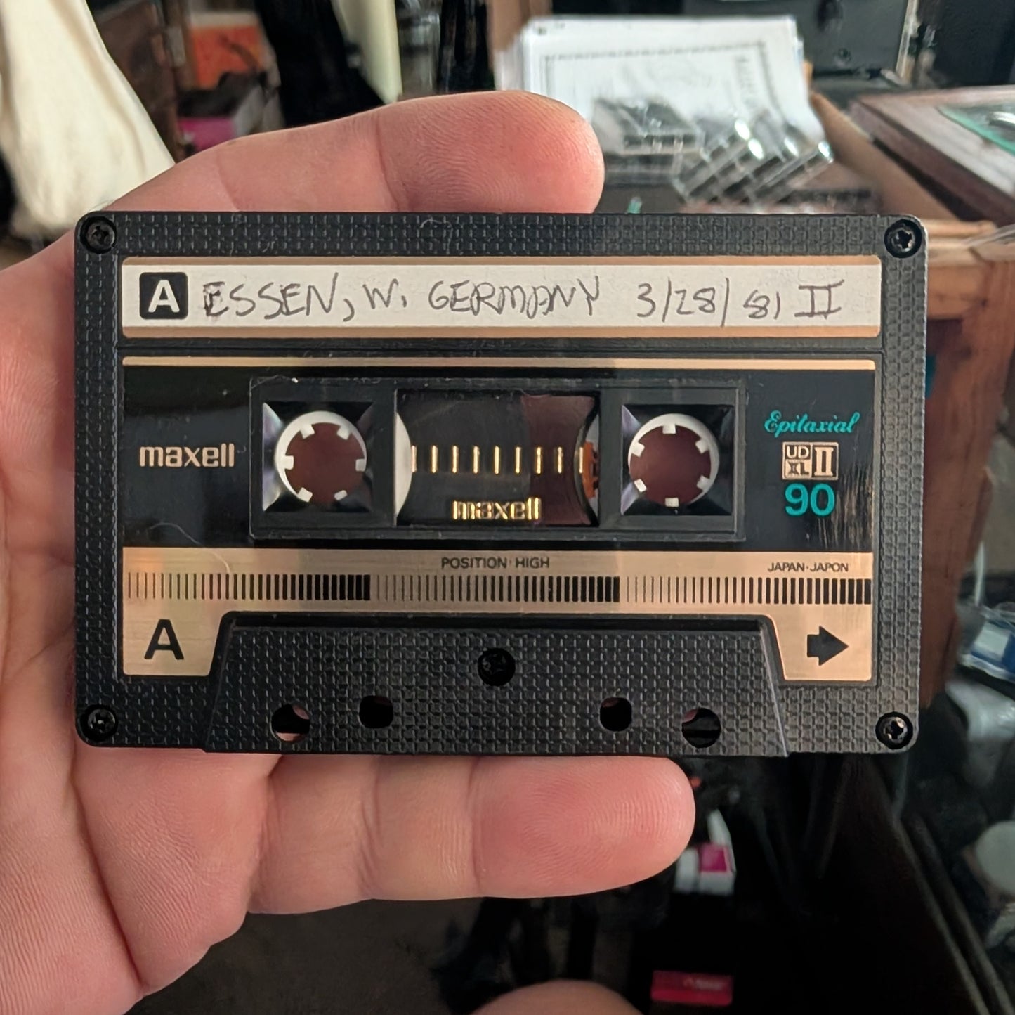 The Grateful Dead - 3/28/81 Gruga Halle Essen, Germany (Bootleg Cassette)