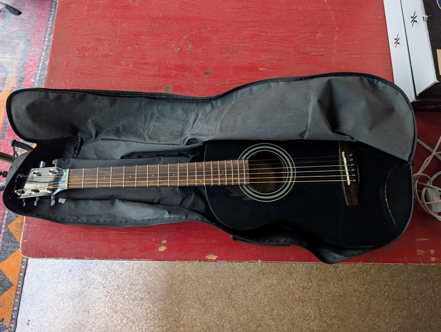 Fender MA-1 3/4 Acoustic Guitar, BLACK ***PICK-UP ONLY***