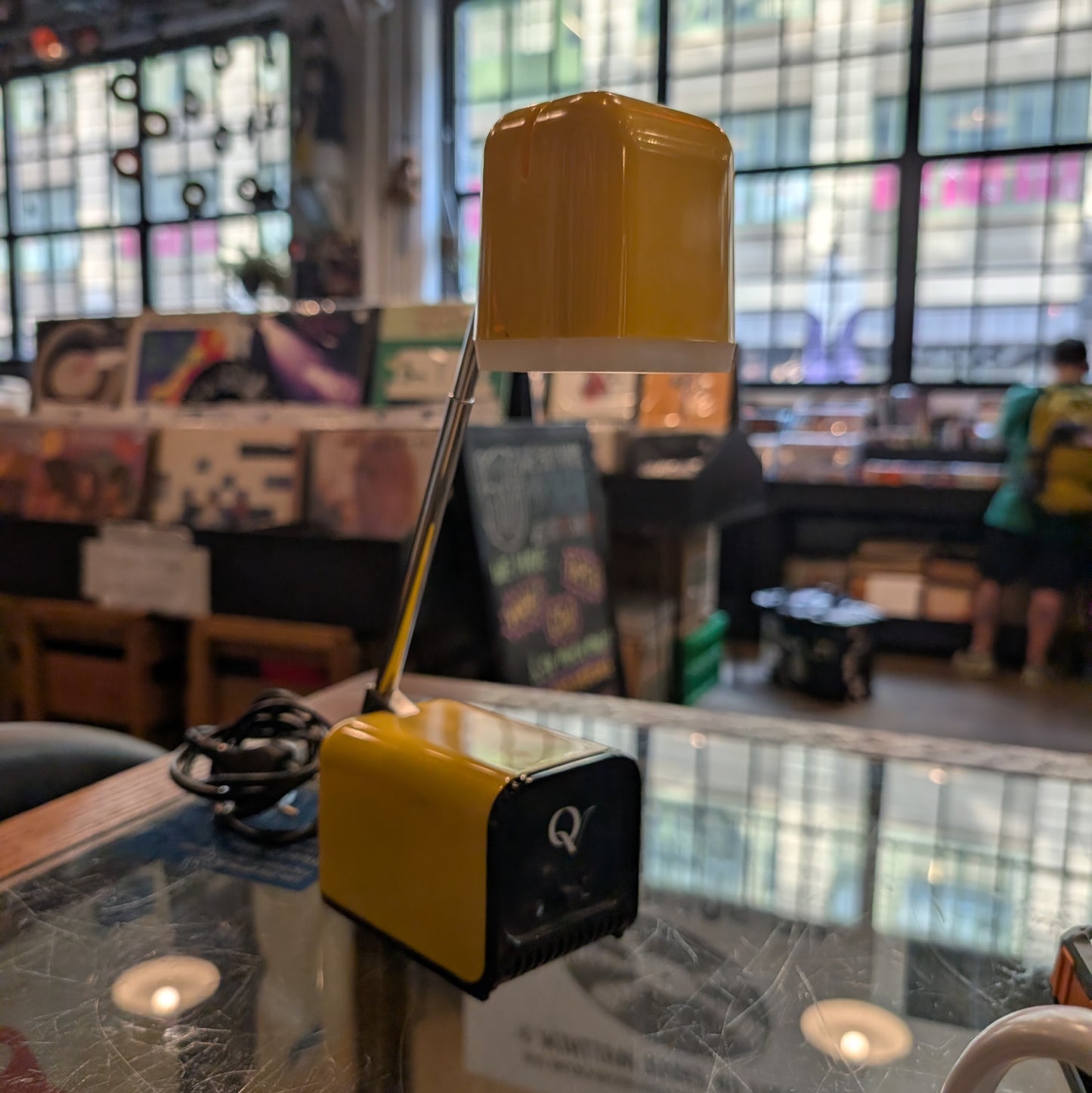1960's Kreo-Lite Hiscope, (w/ European Plug), Yellow ***PICK-UP ONLY***
