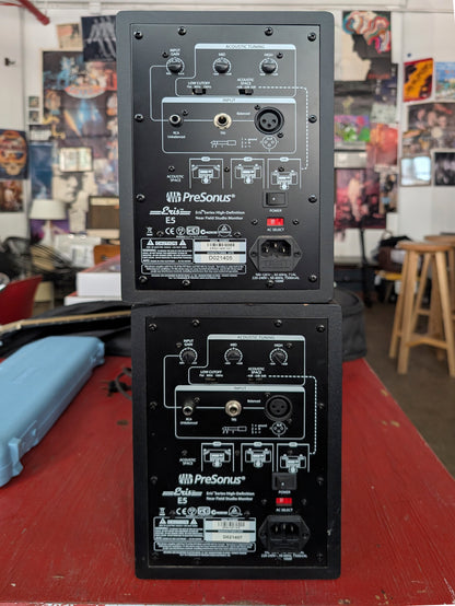 PreSonus Eris E5 2-Way 5.25" Near Field Studio Monitor (PAIR) ***PICK-UP ONLY***