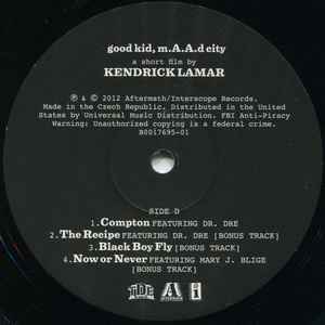 Kendrick Lamar – Good Kid, m.A.A.d City