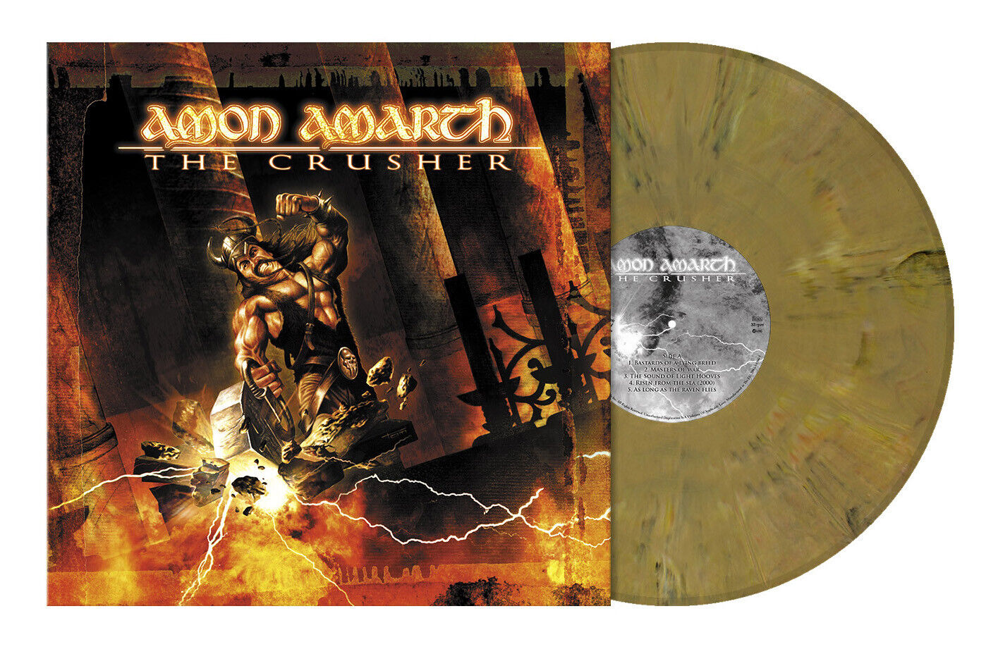 Amon Amarth - The Crusher (Limited Edition, Brown & Beige Marble) [Import]