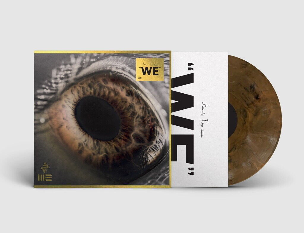 Arcade Fire - WE (Amazon Exclusive, Colored Vinyl, Brown Marble, 180 Gram Vinyl, Sticker)