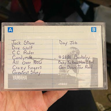 The Grateful Dead - Hartford Civic Ct 4/4/86 (Bootleg Cassette)