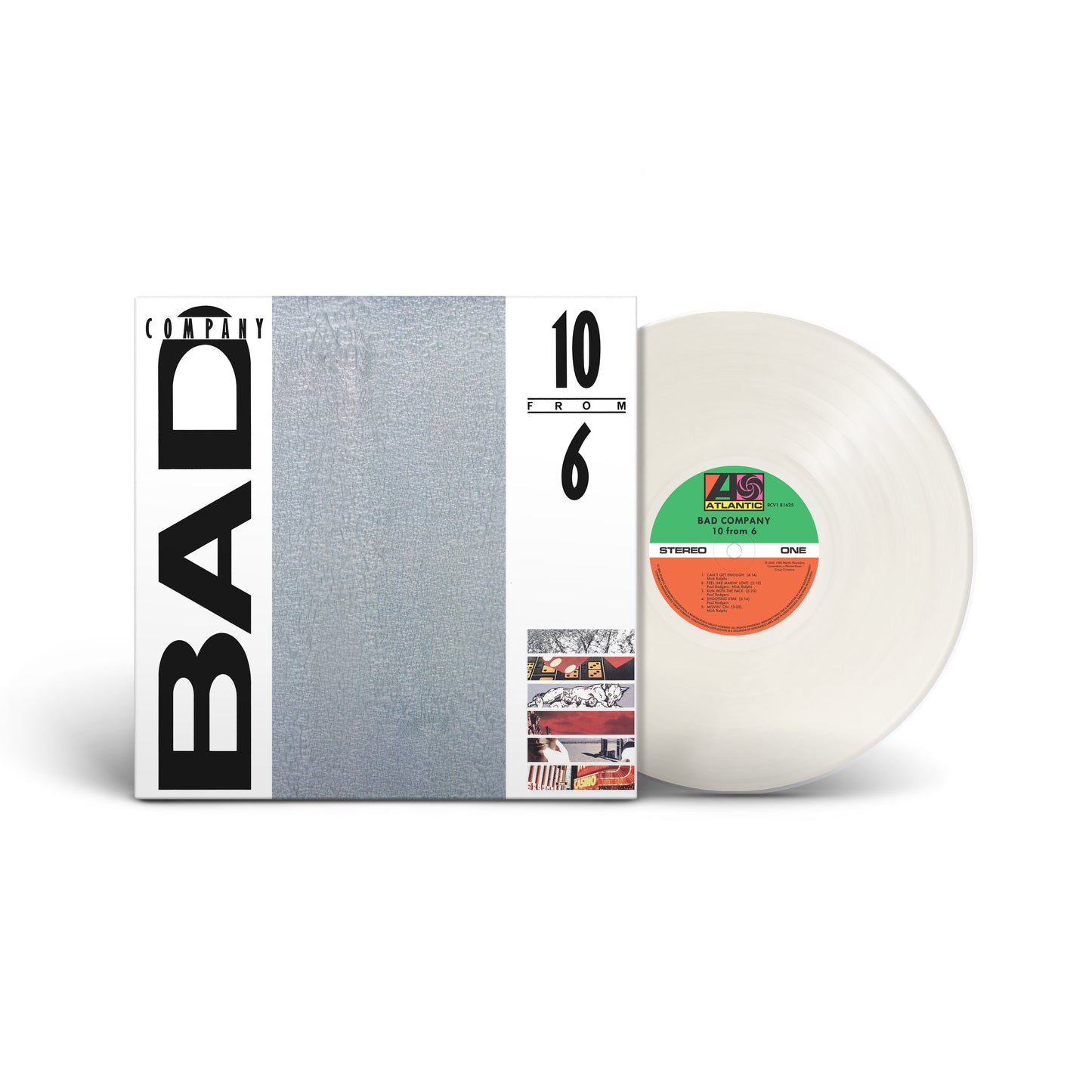 Bad Company - 10 From 6 (ROCKTOBER) (Translucent Milky Clear Vinyl)