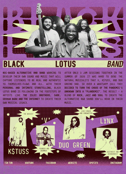 Hifi Provisions Presents Black Lotus Band with Alvin Dan