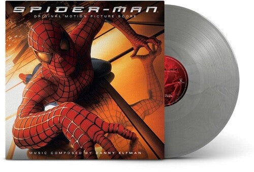 Danny Elfman - Spider-Man (Original Score) (Colored Vinyl, Silver, 180 Gram Vinyl, Gatefold LP Jacket, Poster)