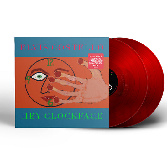 Elvis Costello - Hey Clockface (Gatefold LP Jacket, Clear red Vinyl, Indie Exclusive)