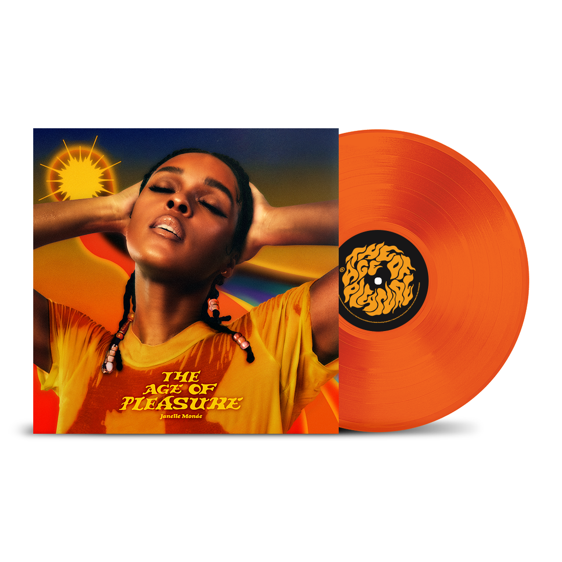 Janelle Monáe - The Age of Pleasure (Indie Exclusive Gatefold on Orange Crush Vinyl)