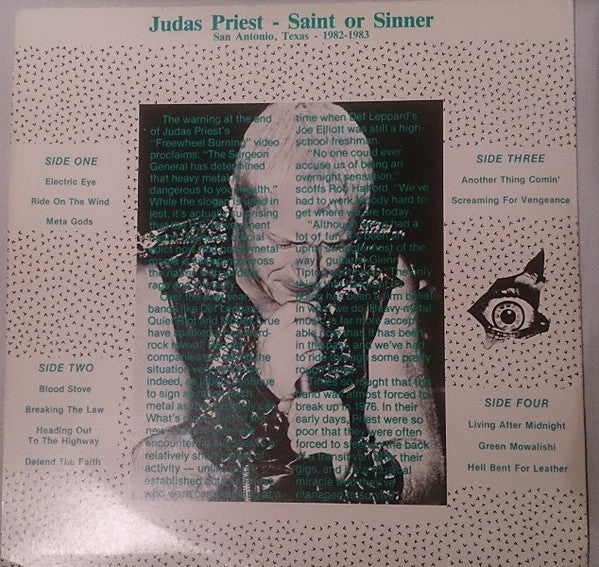 Judas Priest - Saint Or Sinner 1983 Unofficial Release