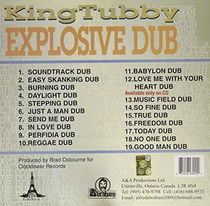 King Tubby - Explosive Dub