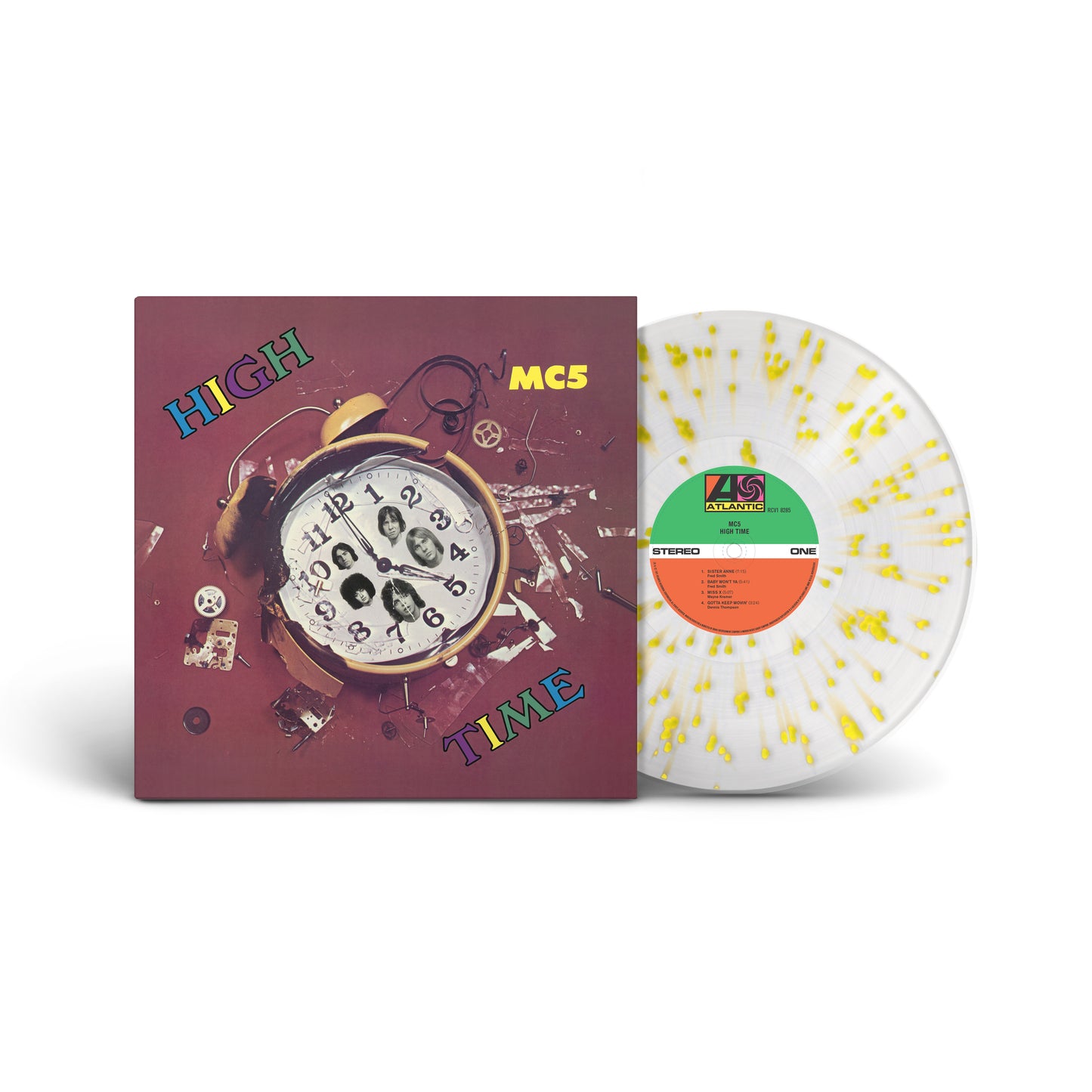 MC5 - High Time (ROCKTOBER) (Clear / Yellow Splatter Vinyl)