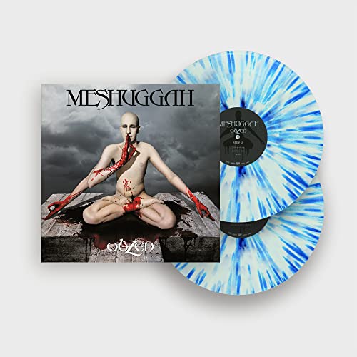 Meshuggah - ObZen (White/Splatter Blue Vinyl -15th Anniversary Remastered Edition)