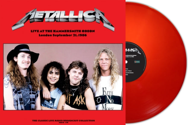 Metallica - Live at the Hammersmith Odeon, London, September 21st 1986 (180 Gram Red Vinyl) [Import]