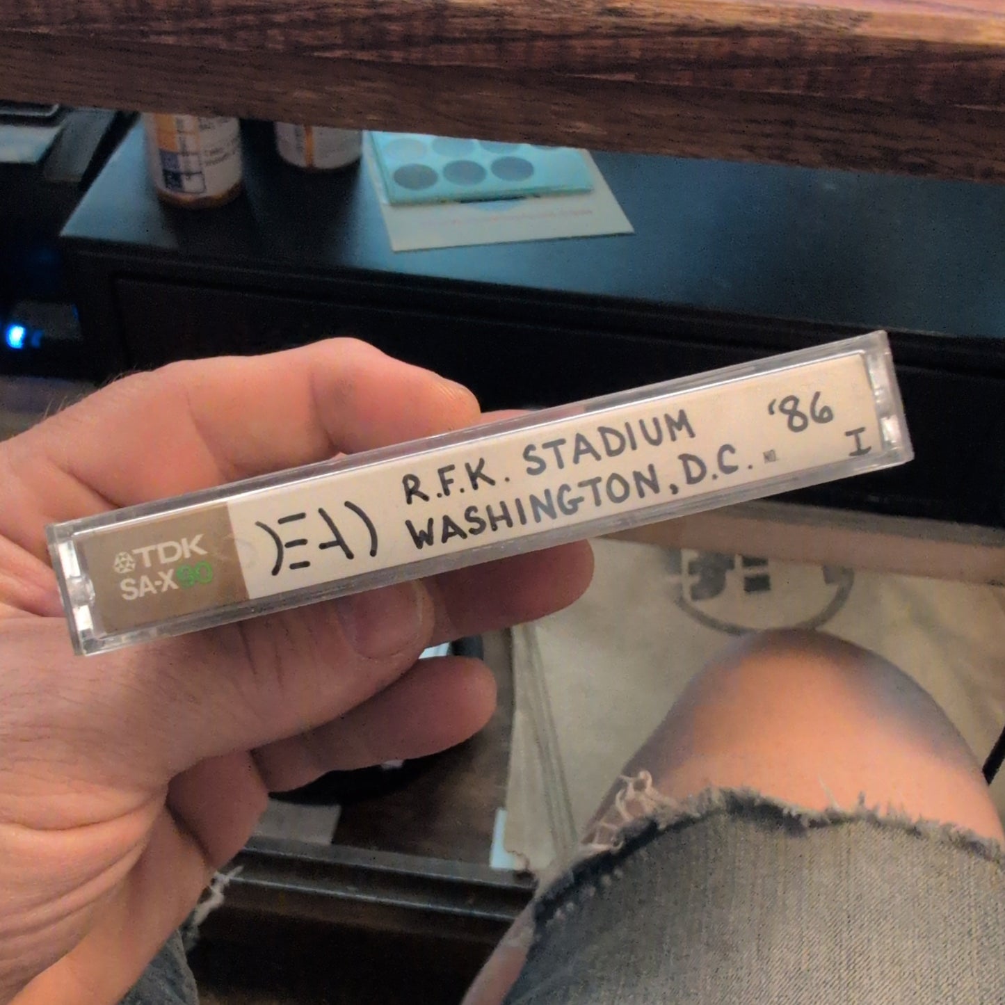 The Grateful Dead - RFK Stadium 7/07/86 (Bootleg Cassette)