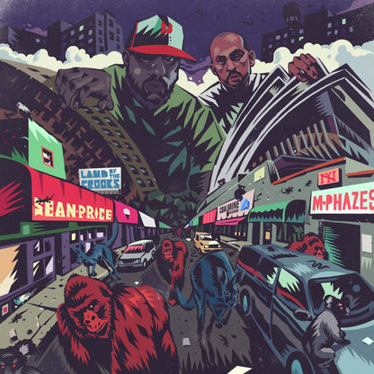 Sean Price & M-Phazes - Land Of The Crooks (Indie Exclusive, Colored Vinyl, Green, Smoke)