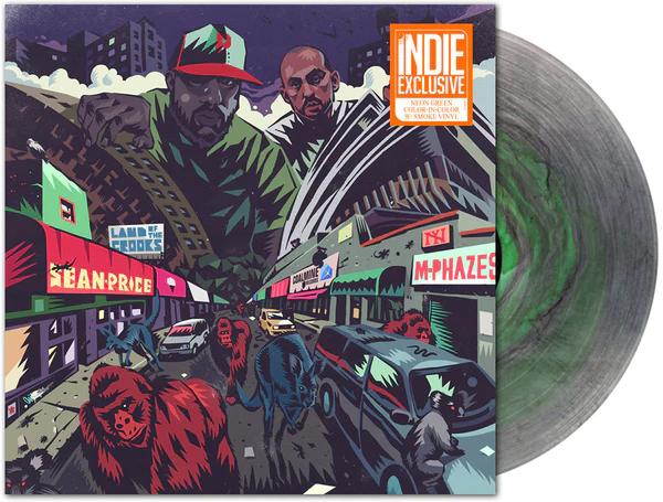 Sean Price & M-Phazes - Land Of The Crooks (Indie Exclusive, Colored Vinyl, Green, Smoke)