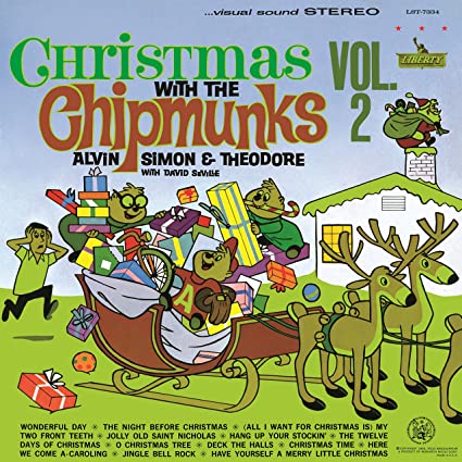 The Chipmunks - Christmas With The Chipmunks Vol. 2 (White Vinyl)