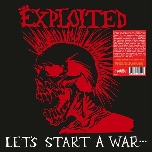 The Exploited - Let's Start A War... Said Maggie One Day (Limited Edition)