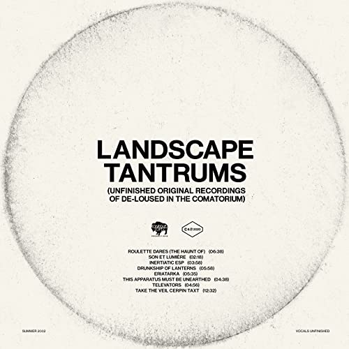 The Mars Volta - Landscape Tantrums - Unfinished Original Recordings Of De-Loused In The Comatorium (Black Vinyl)