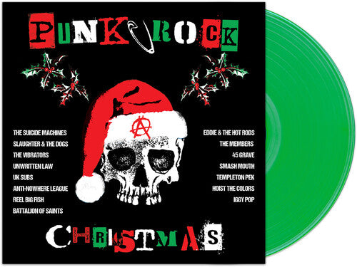 Various Artists - Punk Rock Christmas (Green Vinyl) (Colored Vinyl, Green, Limited Edition)