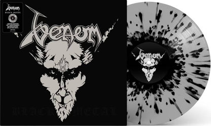 Venom - Black Metal (40th Anniversary Edition) (Limited Edition, Silver & Black Splatter Vinyl)