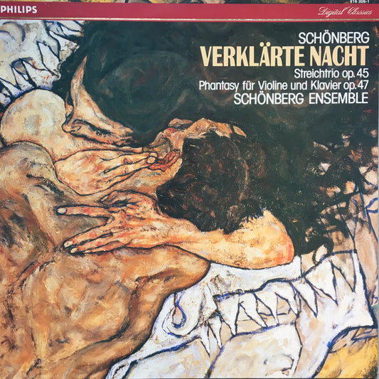 Arnold Schoenberg - Schönberg Ensemble : Verklärte Nacht - Steichtrio Op. 45 - Phantasy Für Violine Und Klavier Op. 47 (LP)