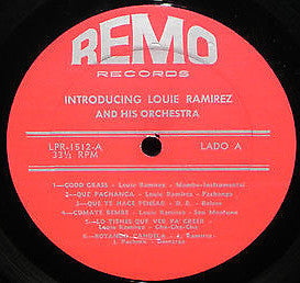 Louie Ramirez : Introducing Louie Ramirez (LP, Album, RP)