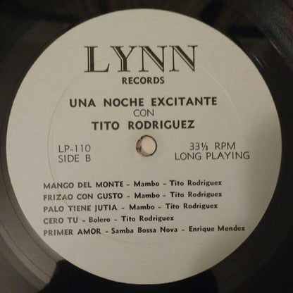 Tito Rodriguez : Una Noche Excitante (LP, Album, Mono)