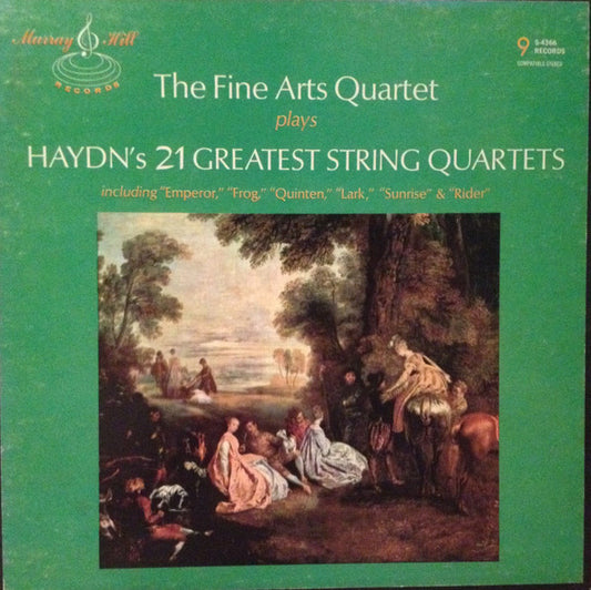 Joseph Haydn - The Fine Arts Quartet : Haydn's 21 Greatest String Quartets (9xLP + Box)