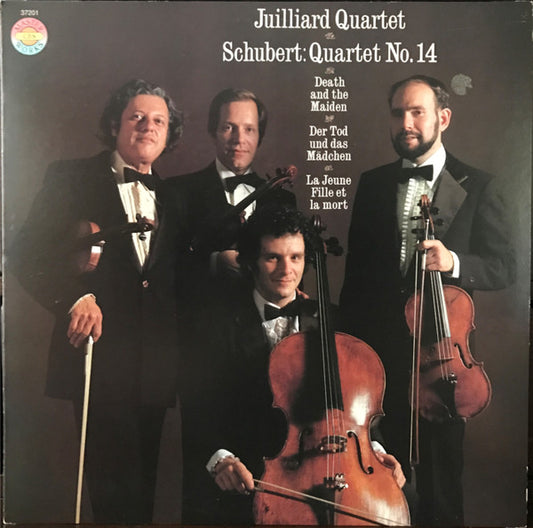 Franz Schubert, Juilliard String Quartet : Quartet No.14 Death And The Maiden (LP, Album)