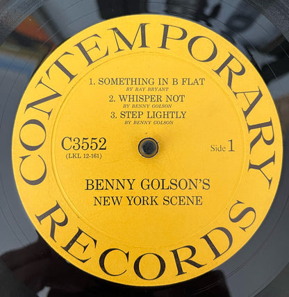 Benny Golson : Benny Golson's New York Scene (LP, Mono, Fir)