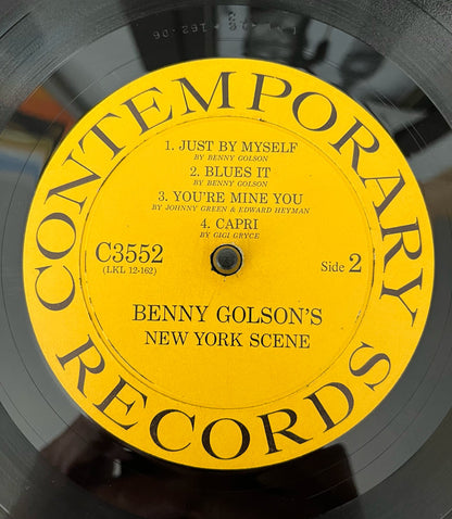 Benny Golson : Benny Golson's New York Scene (LP, Mono, Fir)