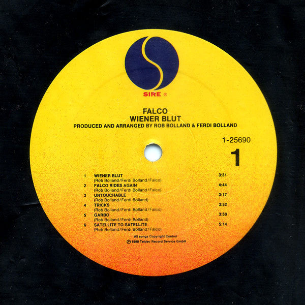Falco : Wiener Blut (LP, Album, All)