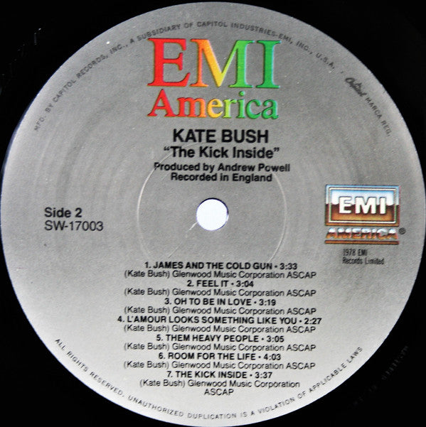 Kate Bush : The Kick Inside (LP, Album, RE, Spe)