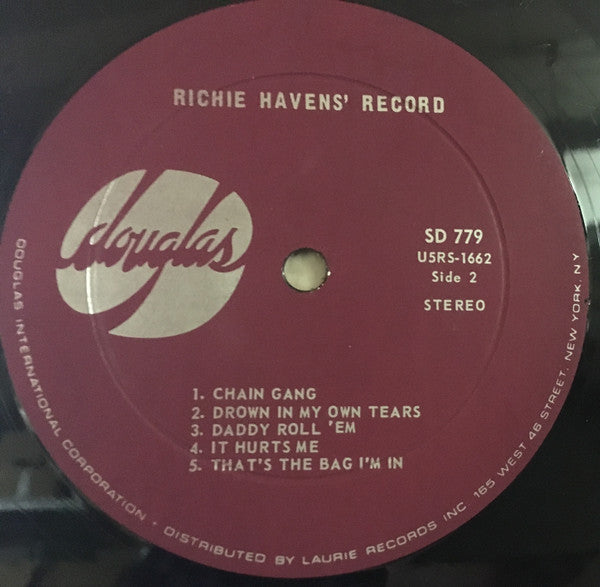 Richie Havens : Richie Havens' Record (LP, Album)