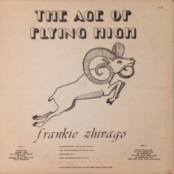 Frankie Zhivago Young : The Age Of Flying High (LP, Album)