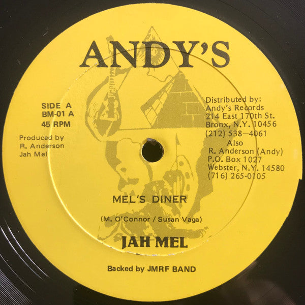 Jah Mel* : Mel's Diner (12")